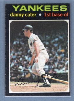 1971 Topps #358 Danny Cater (b) EX  GO501