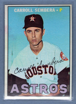 1967 Topps #136 Carroll Sembera EX-MT  GO263