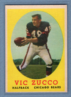 1958 Topps #36 Vic Zucco (a) EX  GO801