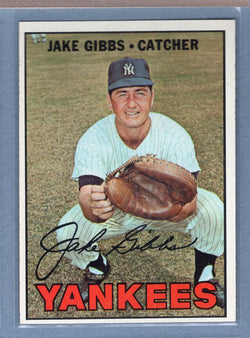 1967 Topps #375 Jake Gibbs (c) EX-MT   GO340