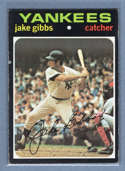 1971 Topps #382 Jake Gibbs (b) EX  GO950
