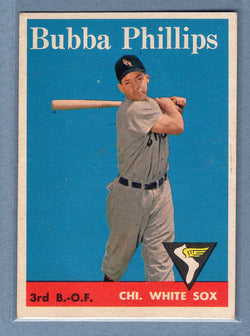 1958 Topps #212 Bubba Phillips EX  GO129