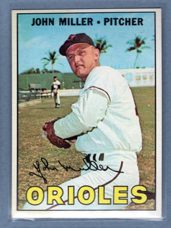 1967 Topps #141 John Miller EX-MT  GO263