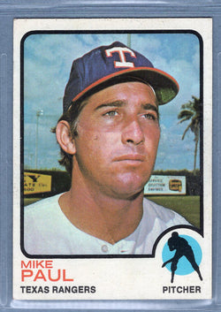 1973 Topps #58 Mike Paul  (f) EX  GO669