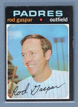 1971 Topps #383 Rod Gaspar (a) EX  GO950