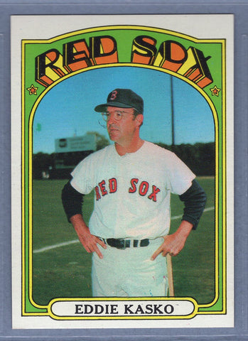 1972 Topps #218 Eddie Kasko MG EX-MT   GO464