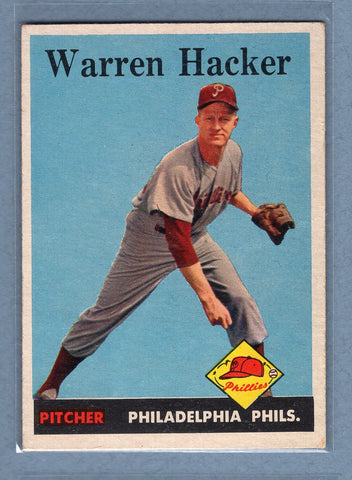 1958 Topps #251 Warren Hacker  EX  GO387