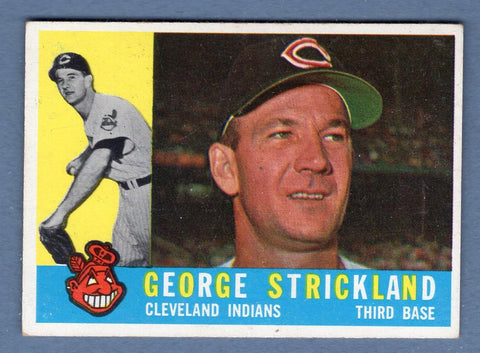 1960 Topps #63 George Strickland EX   CCS8