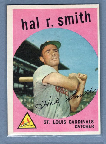 1959 Topps #497 Hal Smith EX-MT High Grade Set Break B