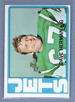 1972 Topps #182 Dave Herman EX-MT GO181