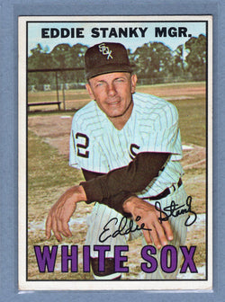 1967 Topps #81 Eddie Stankey EX  GO368