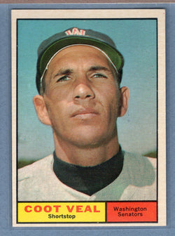 1961 Topps #432 Coot Veal EX-MT  GO522