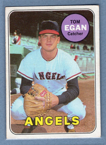 1969 Topps #407 Tom Egan (b) EX  GO577