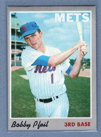 1970 Topps #99 Bobby Pfeil  (b) EX  GO900