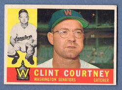 1960 Topps #344 Clint Courtney EX-MT  GO240B