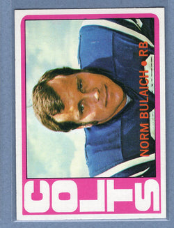 1972 Topps #232 Norm Bulaich EX-MT  GO326
