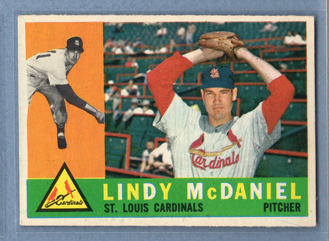 1960 Topps #195 Lindy McDaniel EX-MT  GO244