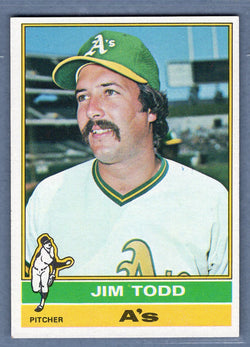 1976 Topps #221 Jim Todd  EX-MT  GOSB1