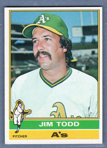1976 Topps #221 Jim Todd  EX-MT  GOSB1