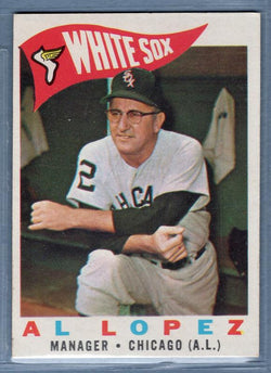 1960 Topps #222 Al Lopez (HOF) EX-MT  GO560