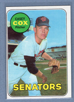 1969 Topps #383 Casey Cox (b) EX-MT  GOWABB