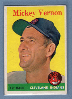 1958 Topps #233 Mickey Vernon EX  GO129