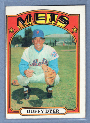 1972 Topps #127 Duffy Dyer (a) EX  GO315