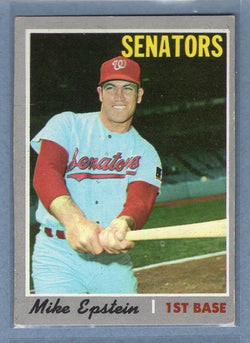 1970 Topps #235 Mike Epstein  VG  GO695