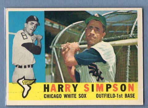 1960 Topps #180 Harry Simpson(a) EX   GO550