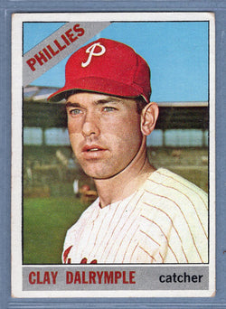 1966 Topps #202 Clay Dalrymple VG-EX  GO368