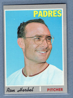 1970 Topps #526 Ron Herbel  (a) EX-MT  GO200