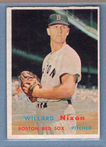 1957 Topps #189 Willard Nixon EX    GO38