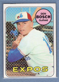 1969 Topps #578 Don Bosch EX  GO645