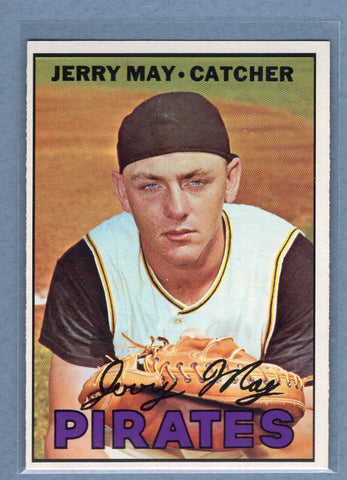 1967 Topps #379 Jerry May  EX-MT   GO340