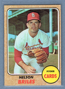 1968 Topps #540 Nelson Briles EX-MT  GO545