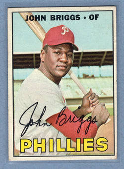1967 Topps #268 John Briggs VG-EX  GO360