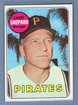 1969 Topps #384 Larry Shepard (a) EX-MT  GOWABB