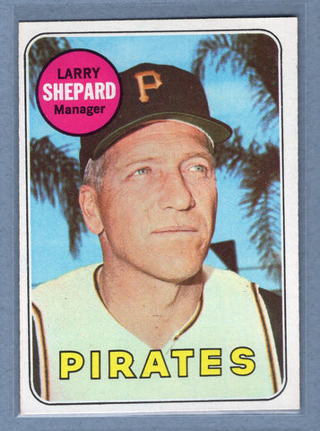 1969 Topps #384 Larry Shepard (a) EX-MT  GOWABB