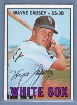 1967 Topps #286 Wayne Causey EX-MT  GO460
