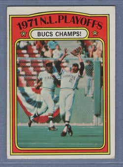 1972 Topps #221 NL Playoffs EX   GO464