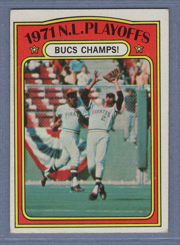 1972 Topps #221 NL Playoffs EX   GO464