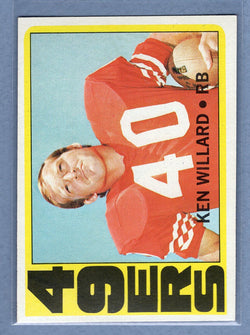 1972 Topps #234 Ken Willard EX-MT  GO326