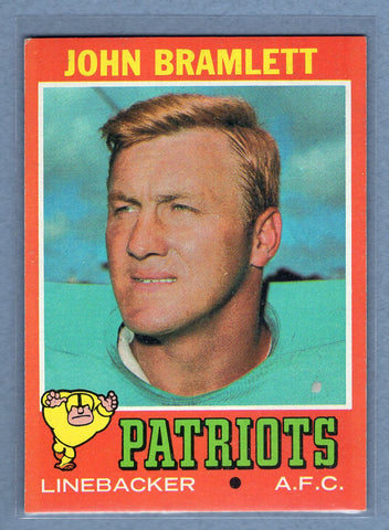 1971 Topps #223 John Bramlett EX-MT  GO260