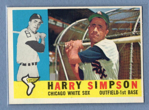 1960 Topps #180 Harry Simpson(c) EX   GO550