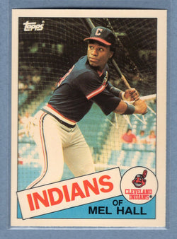 1985 Topps Tiffany #263 Mel Hall NM