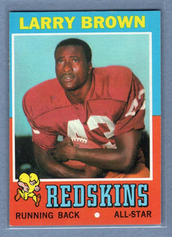 1971 Topps #115 Larry Brown EX-MT  GO244