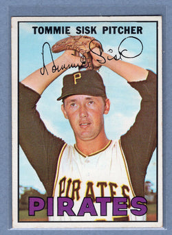 1967 Topps #84 Tommie Sisk EX-MT  GO368