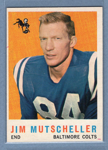 1959 Topps #89 Jim Mutscheller EX-MT  GO176
