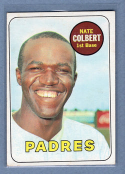 1969 Topps #408 Nate Colbert (b) EX  GO577