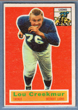 1956 Topps #8 Lou Creekmur (HOF) EX  GO120